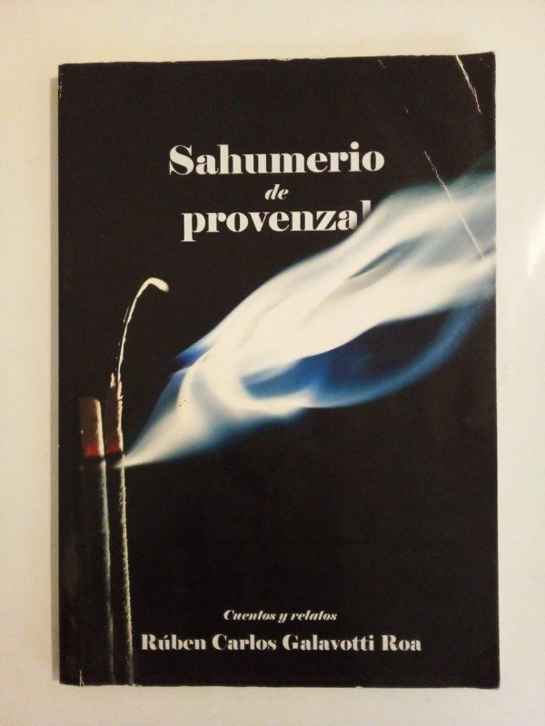 Producto - Sahumerio de provenzal - Rubén Carlos Galavotti Roa - Ed Autor