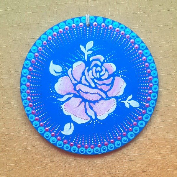 Producto - Mandala "La Rosa" Azul