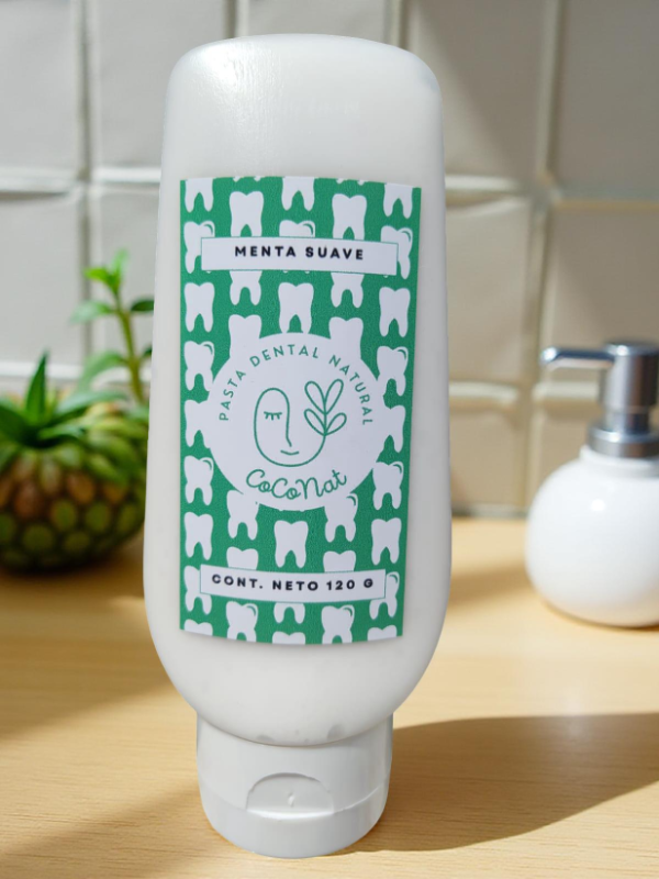 Producto - PASTA DENTAL NATURAL MENTA SUAVE COCONAT x 120 g