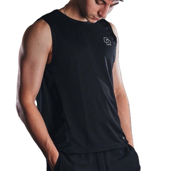 Producto - Musculosa Cross Roads Negra