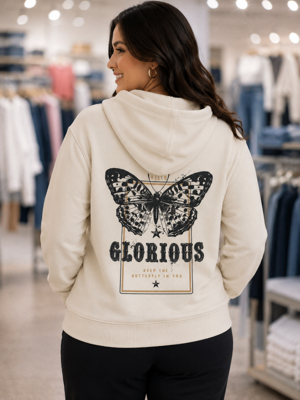 Producto - Buzo Canguro Beige (Glorious)
