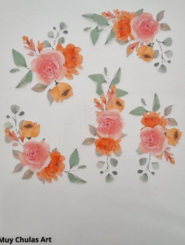 Producto - Flores color naranja