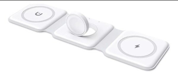 Producto - CARGADOR INALAMBRICO 3 EN 1 (IPHONE, AIRPODS Y SMARTWACH)