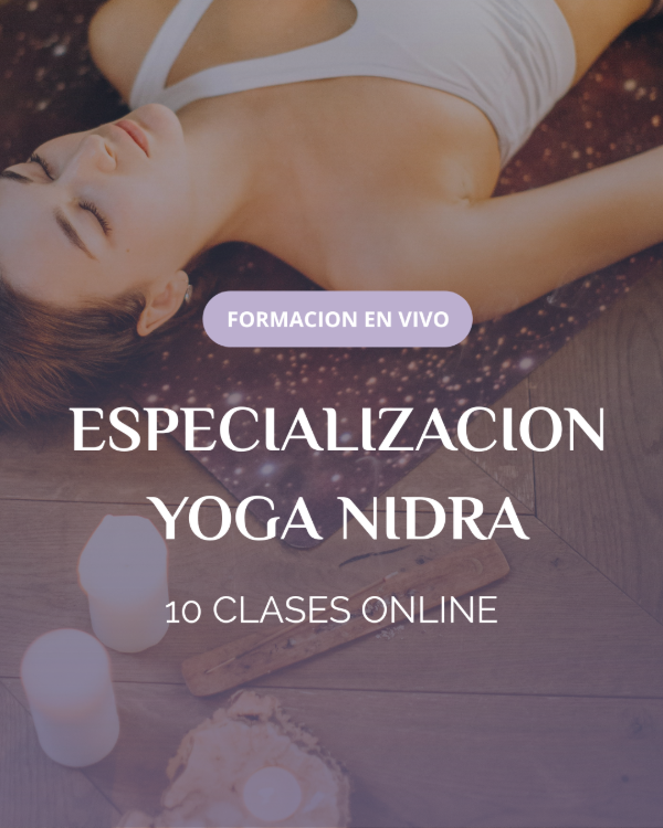 Producto - ESPECIALIZACION YOGA NIDRA