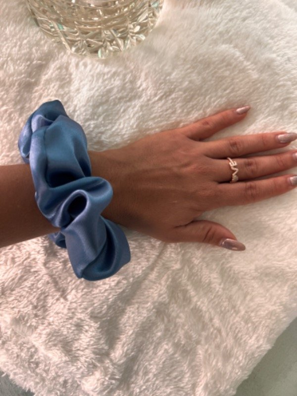 Producto - Scrunch mediana Azul - 1