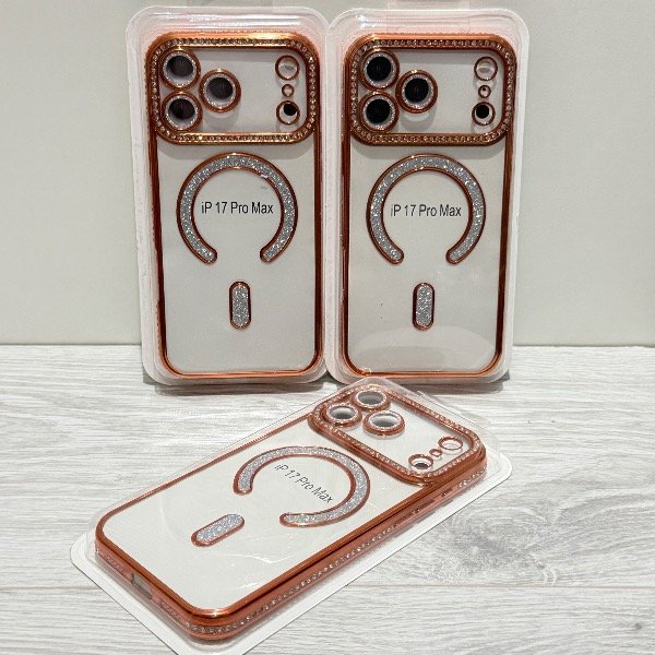 Producto - FUNDA LUXURY NARANJA IPH 17 PRO MAX