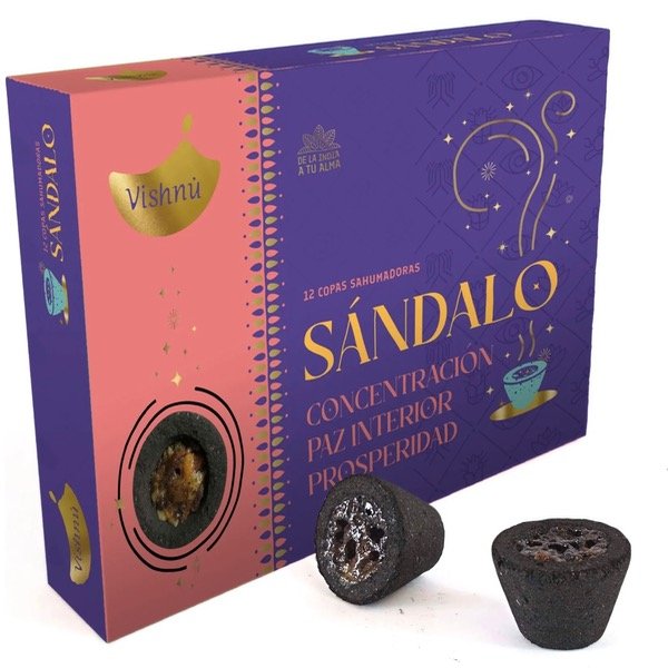 Producto - Copita Sahumadora Sándalo