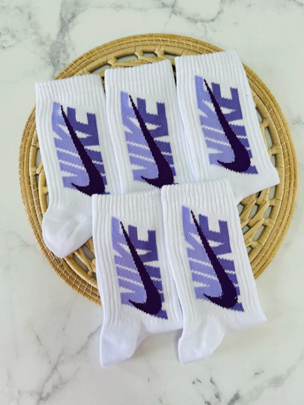 Producto - TENIS ADULTO NIKE - blanca logo violeta