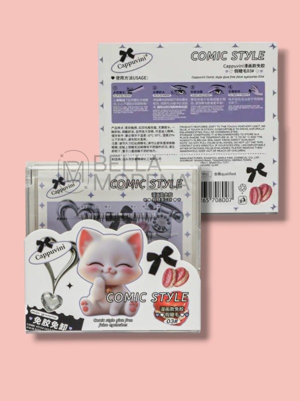 Producto - Pestañas autoadhesivas Comic style