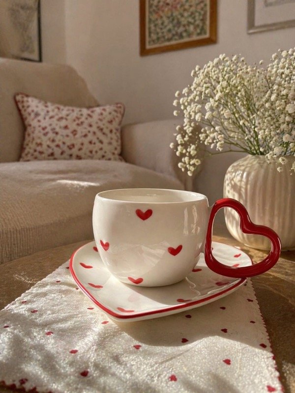 Producto - Taza con platito Love