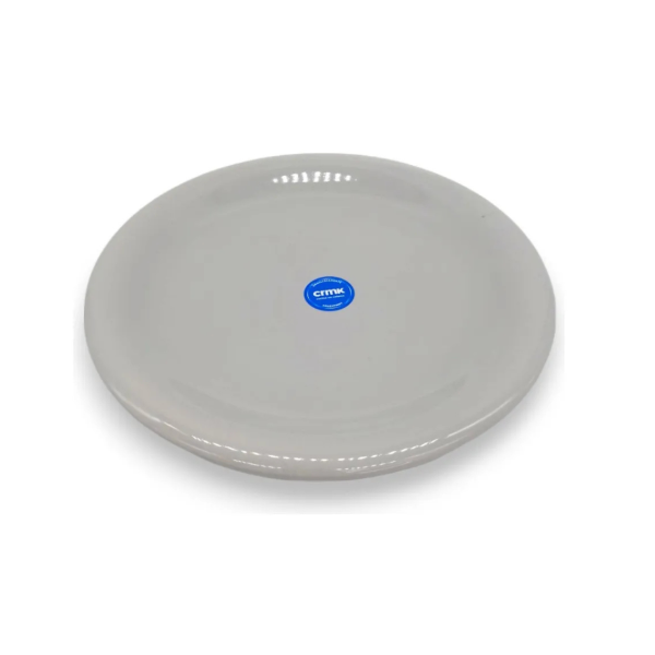 Producto - Plato Playo CRMK Ceramica Linea 800 Color Piedra