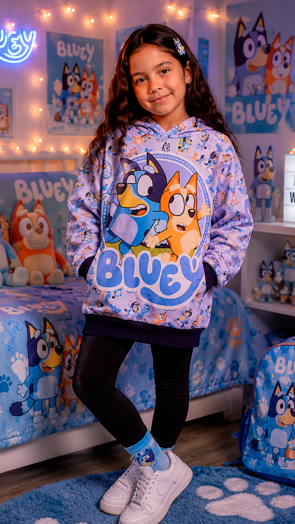 Producto - Buzo Frizado Bluey niños