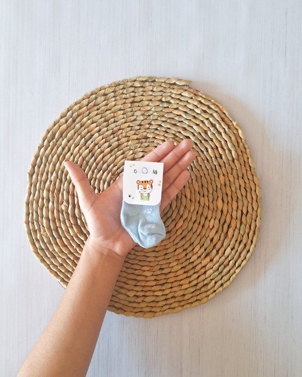 Producto - Media Colmena T0 (RN-3M) Celeste Huellitas