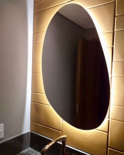 Producto - ESPEJO IRREGULAR DE 90X60  CON LED