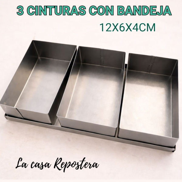 Producto - SET 3 CINTURAS CON BANDEJA - 1
