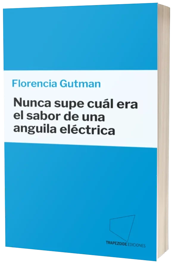 Producto - NUNCA SUPE CUÁL ERA EL SABOR DE UNA ANGUILA ELÉCTRICA - FLORENCIA GUTMAN