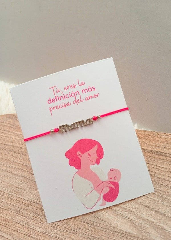 Producto - Pulseras mamá frase