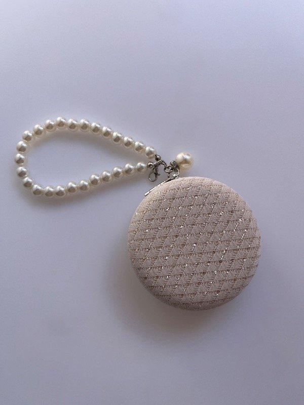 Producto - Espejo Nude Llavero Perlas