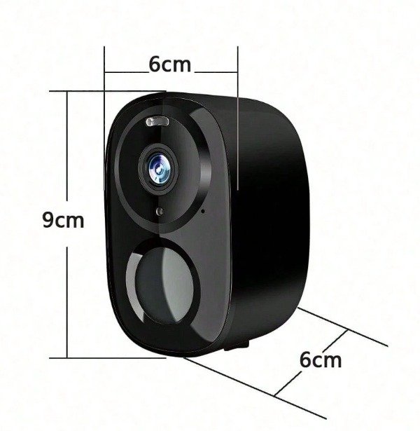 Producto - Cámara de seguridad con energía solar de 4 MP cámara de videovigilancia 2K - 1