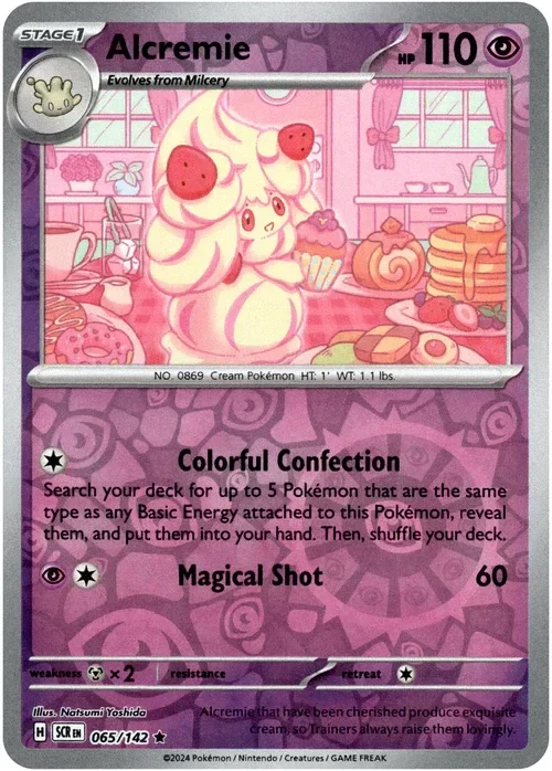 Producto - Alcremie - 065/142 - Stellar Crown - Reverse Holo