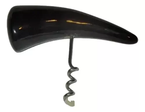 Producto - Sacacorcho Artesanal De Cuerno (negro)