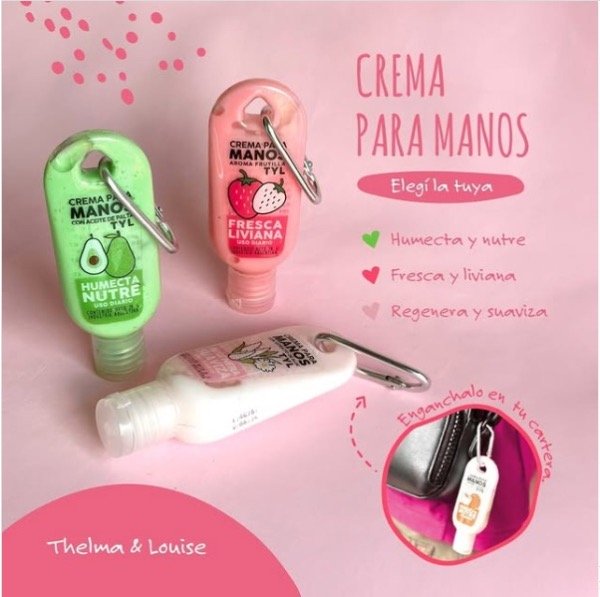 Producto - Crema para manos con llavero