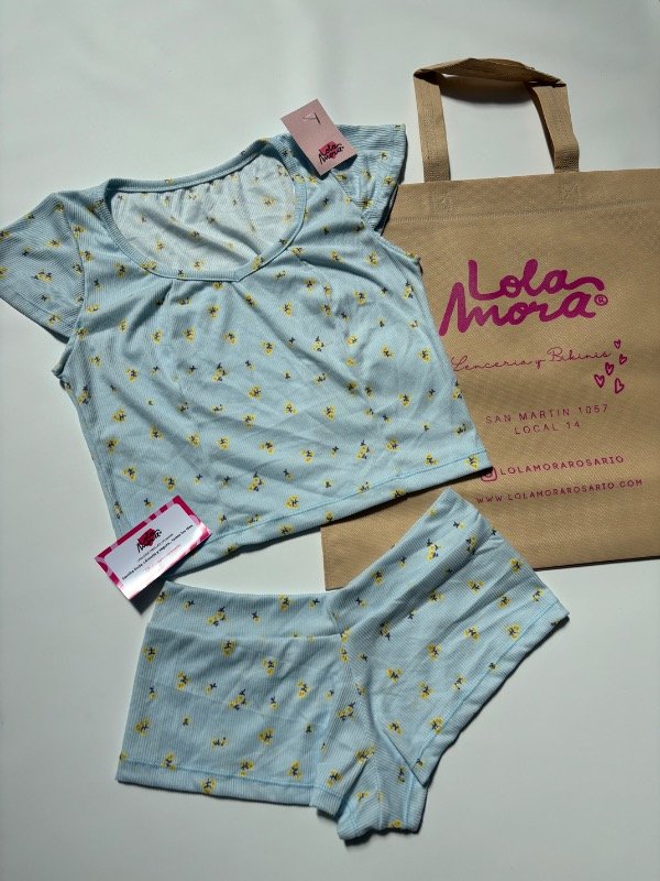 Producto - PIJAMA MIMI CELESTE - 3