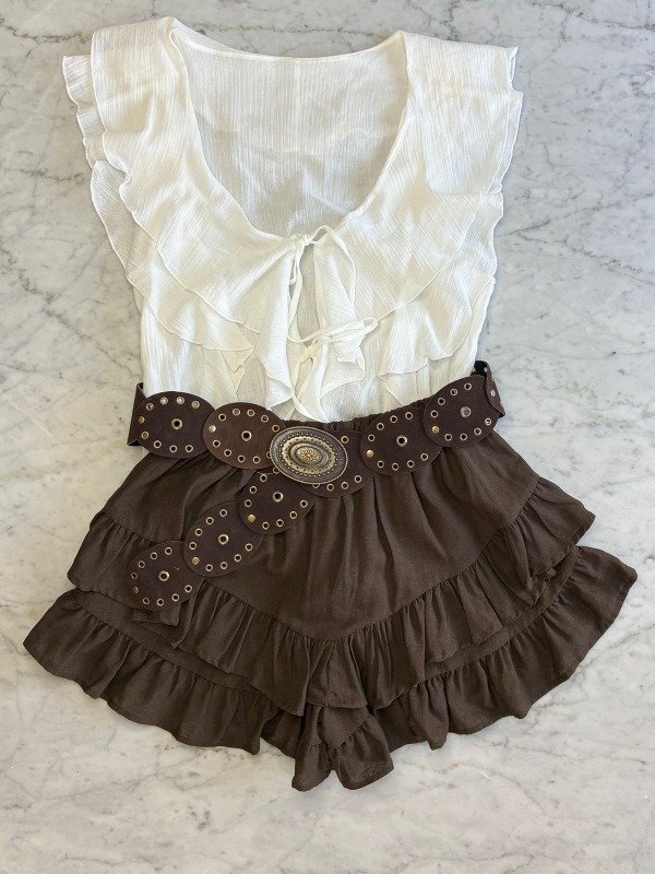 Producto - Short Pollera Nikki Italiano