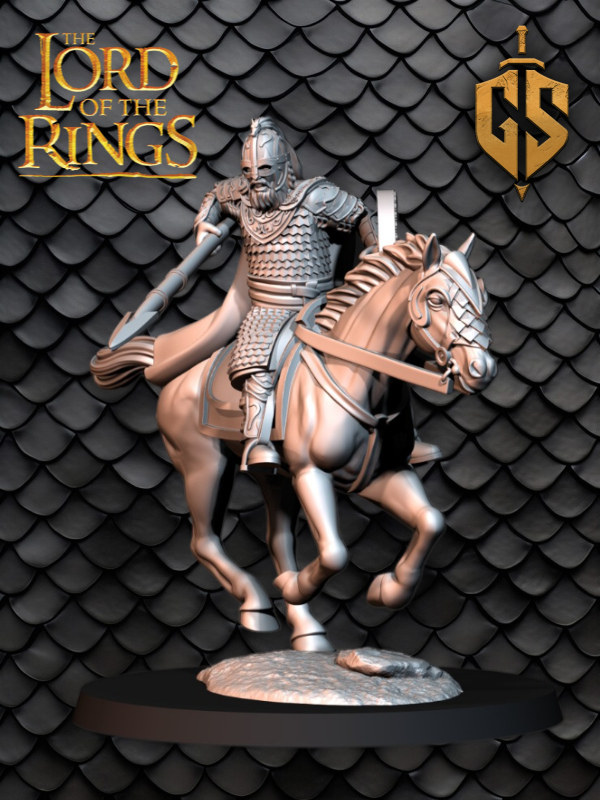 Producto - Guardia Real de Rohan Montado 4 - El Señor de los Anillos