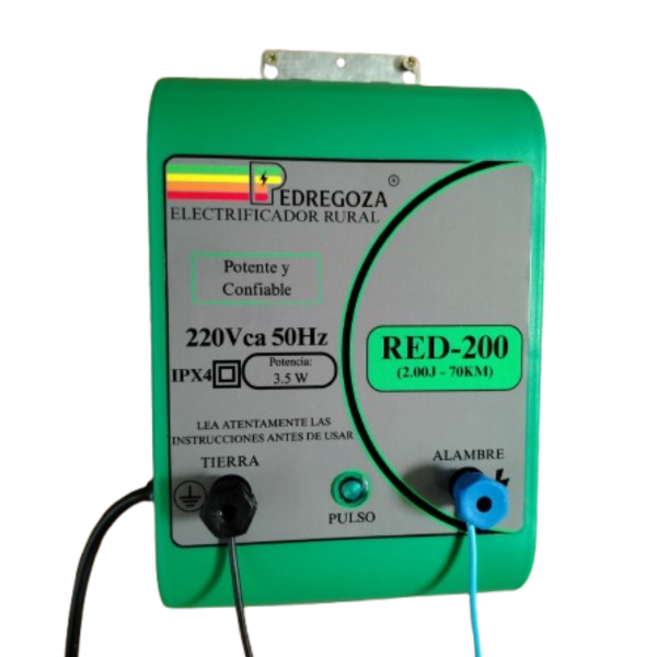Producto - ELECTRIFICADOR RURAL 220V 70KM (2 JOULES)