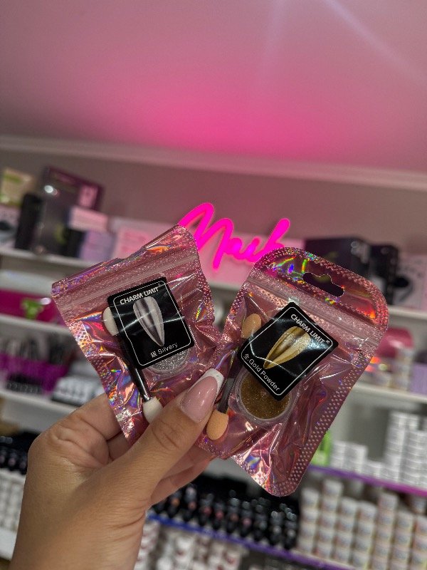 Producto - Efecto espejo plata y dorado