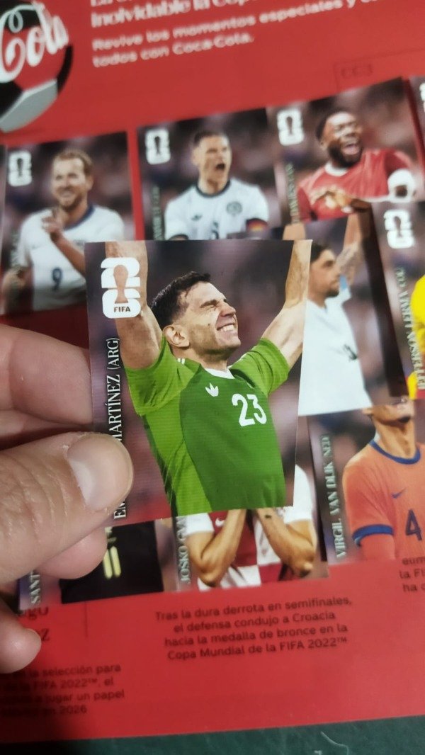 Producto - 14 Figuritas Coca Cola Mundial 2026 Impresas alta calidad