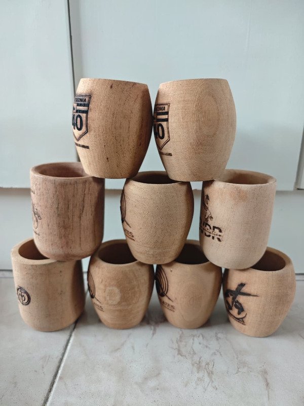 Producto - Combo Promo Reciclar 9 mates grabados algarrobo perita y cilindricos