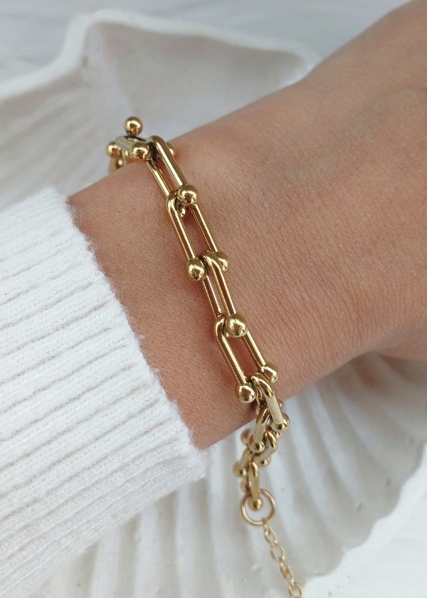 Producto - PULSERA ESLABONES GOLD