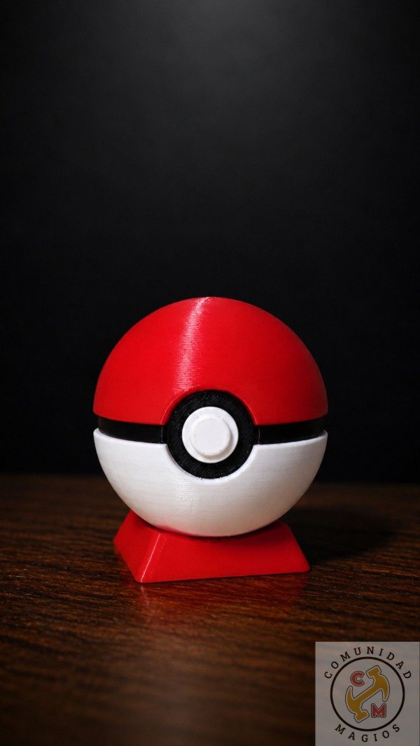 Producto - Pokébola Clásica Impresa en 3D