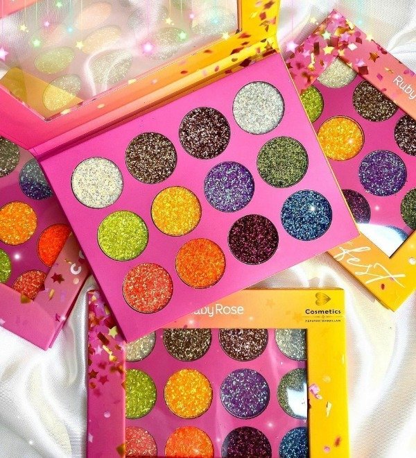 Producto - Paleta Glitter Color Fest RUBY ROSE DISCONTINUO
