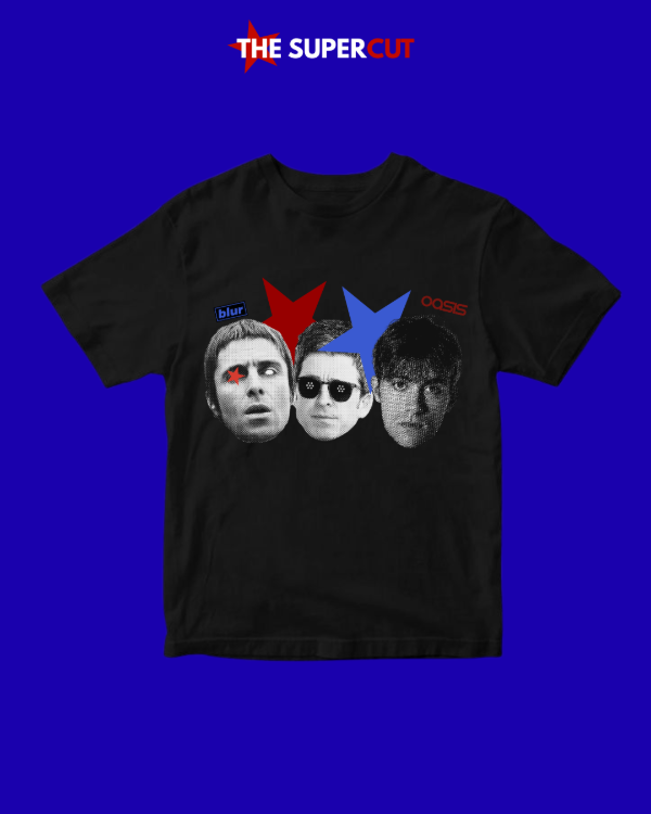 OASIS Y BLUR #1 - REMERA — imagen 3
