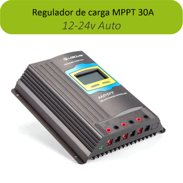 Producto - Regulador de carga MPPT 120V 30A - 12/24V - 1
