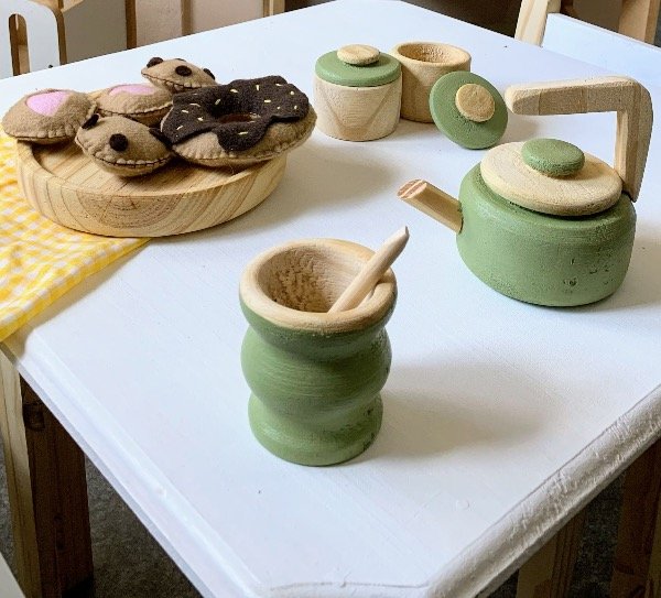 Producto - Set mate bambú