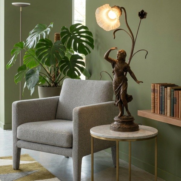Producto - Lámpara escultórica de bronce En el Bosque - 0