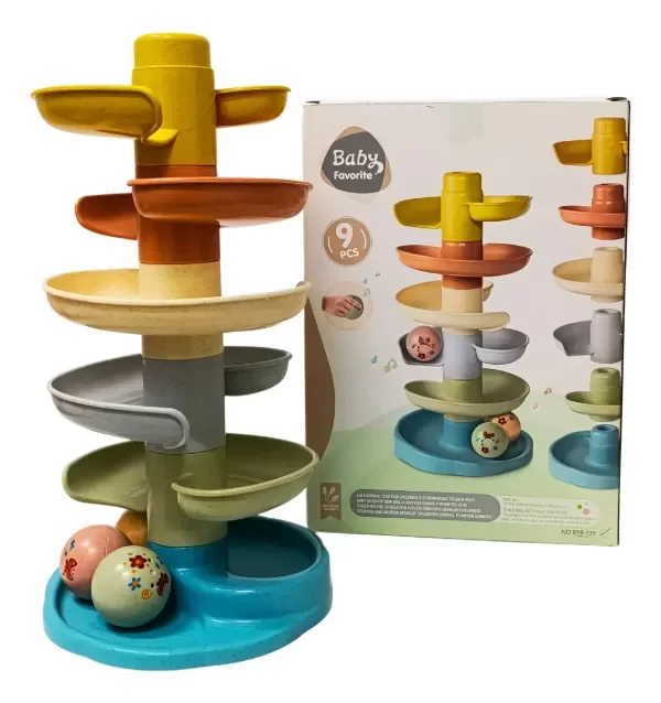 Producto - Baby Set: TOBOGÁN ENCASTRABLE CON PELOTAS