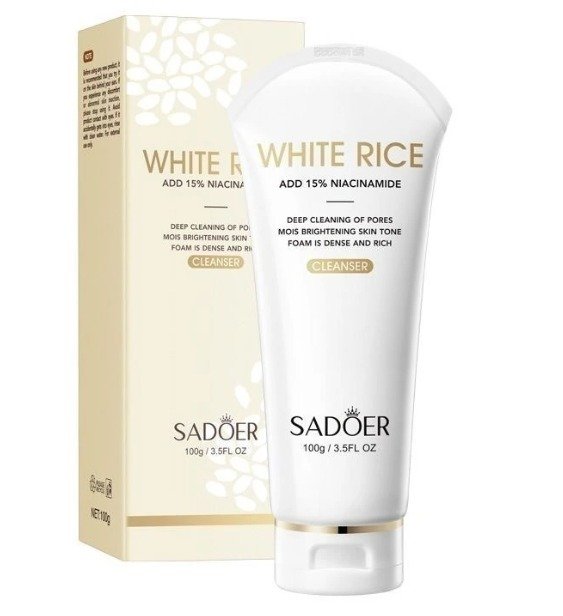 Producto - LIMPIADOR FACIAL LIMPIEZA PROFUNDA DE ARROZ SADOER
