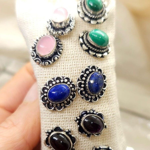 Producto - Aros realizados en Alpaca - 0