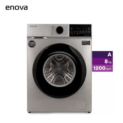 Producto - LAVARROPAS ENOVA LE08F12-GR INVERTER 8 KG 1200 RPM GRIS