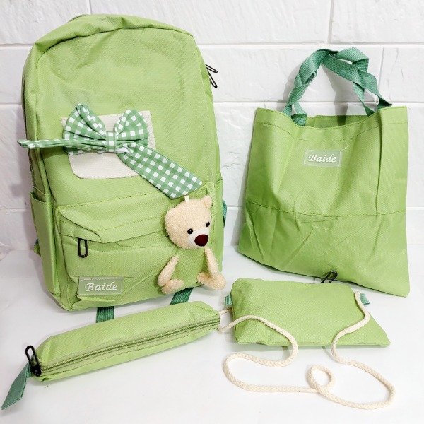 Producto - Mochila Baide 4 Pieza "Verde"