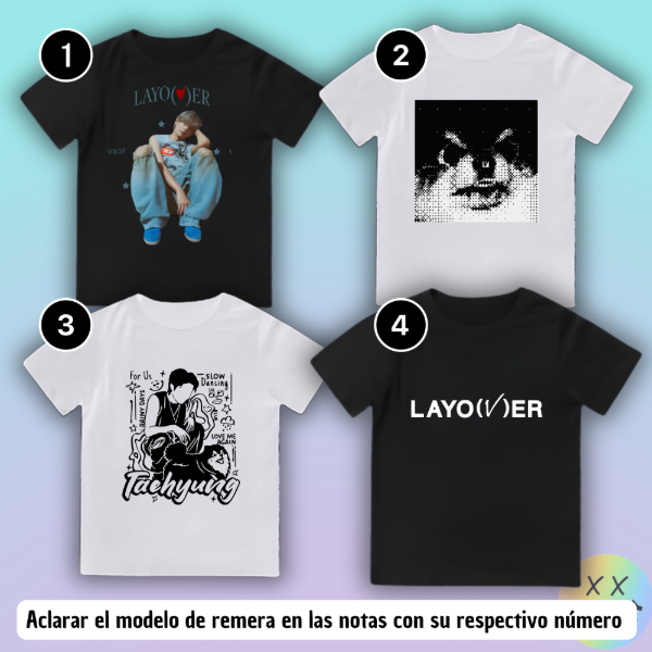 Producto - Baby Tee Taehyung #1 (varios modelos)