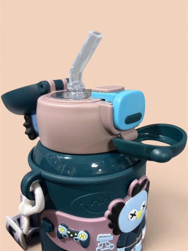 Producto - Botella termica infantil esmeralda 450 ml - 1