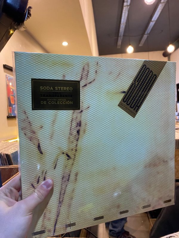 Producto - Soda Stereo Signos Vinilo Transparente
