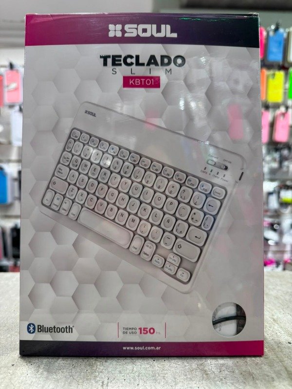 Producto - TECLADO SLIM KBT01 SOUL - 1