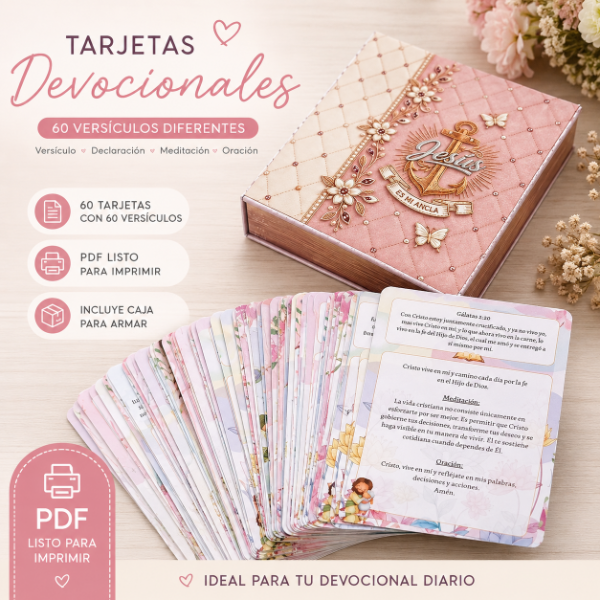 Producto - TARJETAS DEVOCIONALES